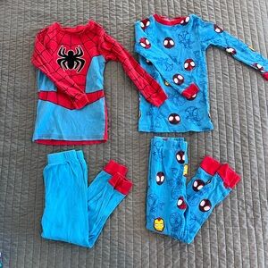 Spider-Themed Kids Pajama Set